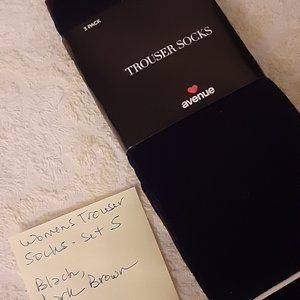 Women's Trouser Socks - Set #5